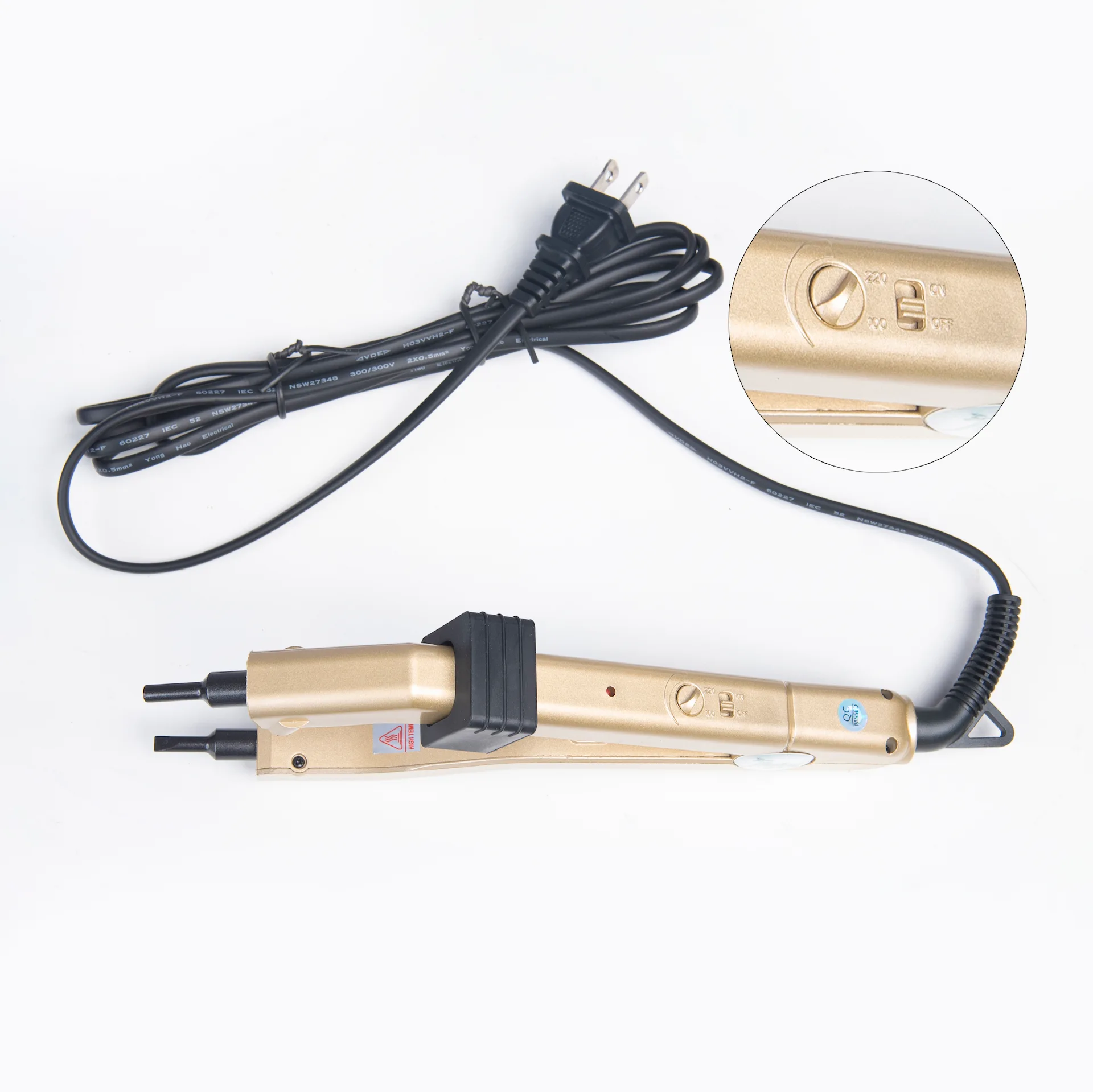 Hot Fusion Tool For Hair Extensions Iron 3